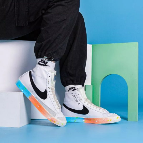 Giày Nike Blazer Mid '77 Vintage 'Make It Count' DJ4278-101 - Ảnh 4