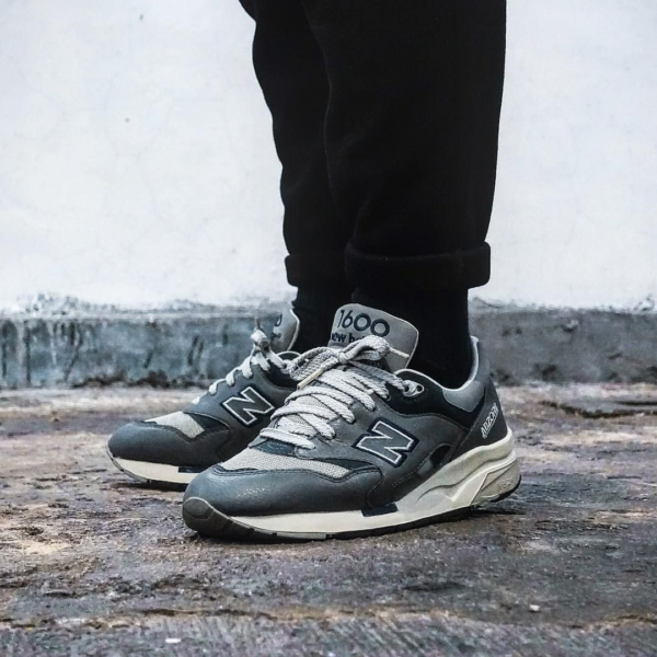 Giày New Balance 1600 Grey CM1600G - Ảnh 3