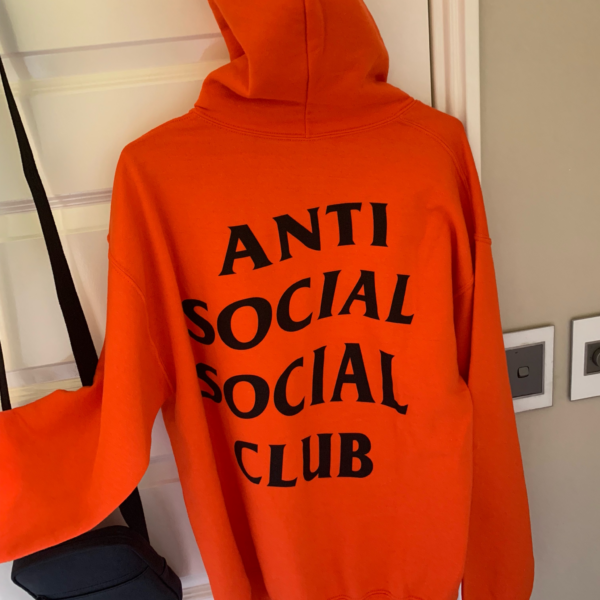 Áo Anti Social Social Club Chicken Wing Red Hoodie ASSC087 - Ảnh 3
