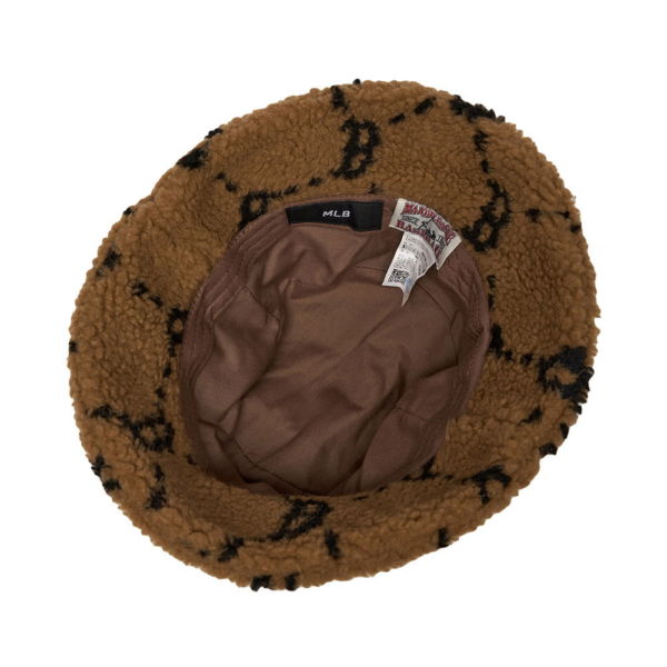Mũ MLB Monogram Diamond Fleece Bucket Hat Boston Red Sox 3AHTM1316-43BGD - Ảnh 4