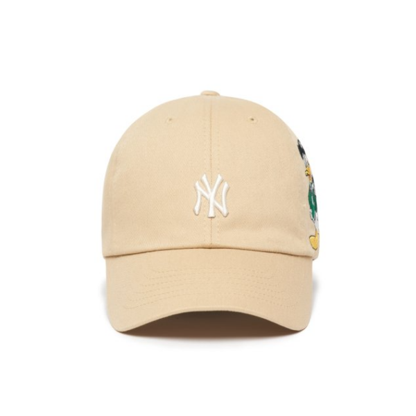 Mũ MLB x Disney Donald Duck Unstructured Ballcap NY3ACPD011N-50BGS - Ảnh 4