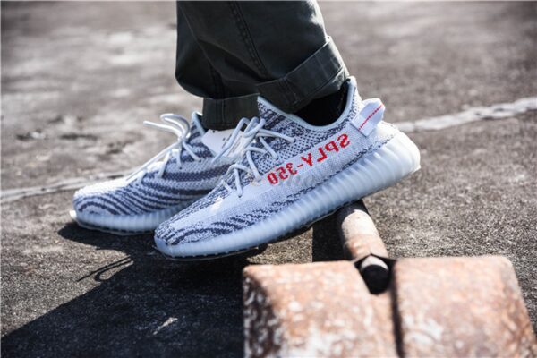 Giày Adidas Yeezy Boost 350 V2 'Blue Tint' B37571 - Ảnh 4