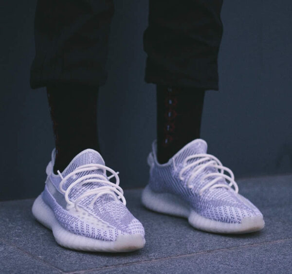 Giày Adidas Yeezy Boost 350 V2 Static Non Reflective EF2905 - Ảnh 5