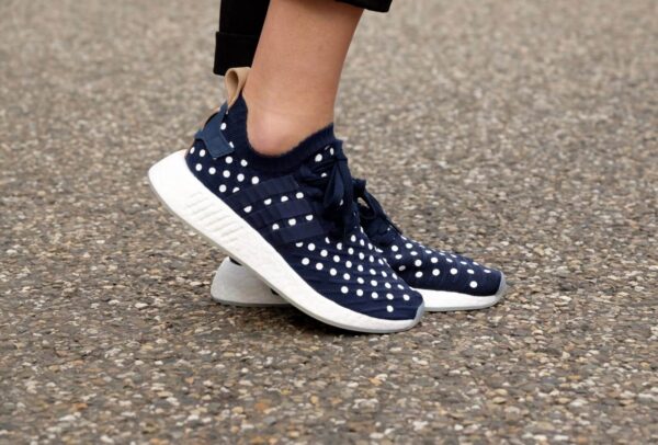 Giày Adidas Wmns NMD R2 PK 'Collegiate Navy' BA7560 - Ảnh 6