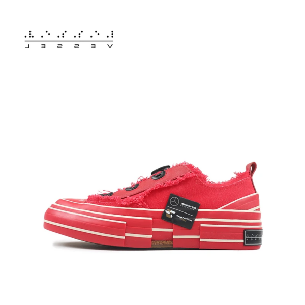 Giày Xvessel Peace By Piece Crimson Red xVESSEL x AMG - Ảnh 2