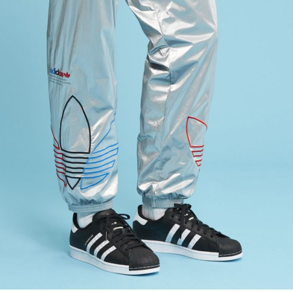Giày Adidas Superstar 'Black White' H68102 - Ảnh 2