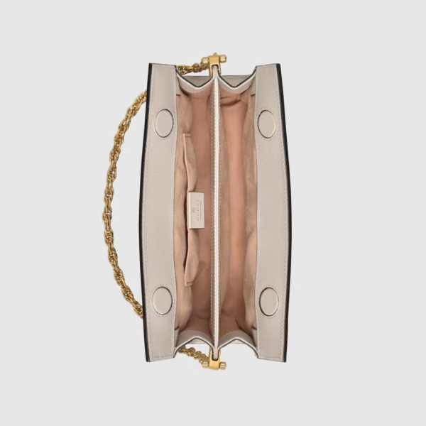 Túi Gucci Ophidia small shoulder Beige And White Leather 503877-K05NB-9794 - Ảnh 2
