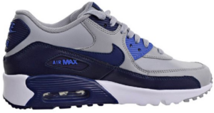 Giày Nike Air Max 90 Leather 'Wolf Grey Black' 833412-009