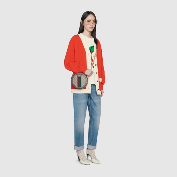 Túi Gucci Ophidia GG 'Beige Brown' Leather 550618-96I3B-8745 - Ảnh 5