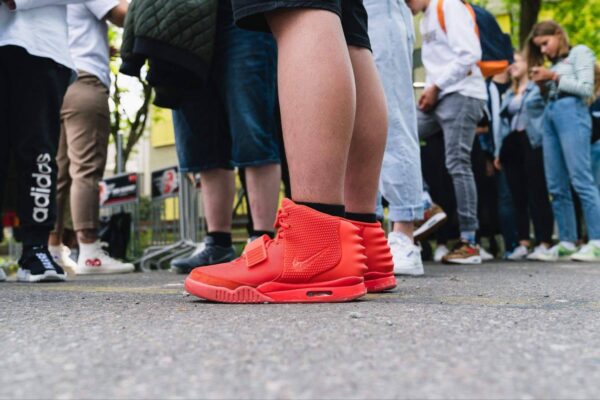 Giày Nike Air Yeezy 2 SP 'Red October' 508214-660 - Ảnh 3