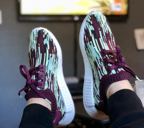 Giày Adidas Sneakersnstuff x NMD_R1 Primeknit 'Datamosh 2.0' DB2843 - Ảnh 4