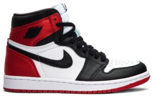 Giày Nike Air Jordan 1 Retro High 'Satin Black Toe' CD0461-016
