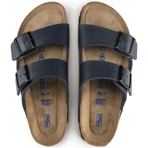 Dep Birkenstock Arizona Soft Footbed Birko-Flor 'Blue' 51063