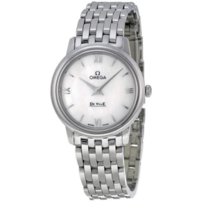 Đồng Hồ Omega De Ville Prestige Mother Of Pearl Dial Ladies 'Silver' 424-10-27-60-05-001