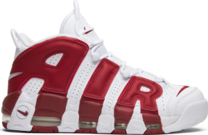 Giày Nike Air More Uptempo 'White Red' 414962-100