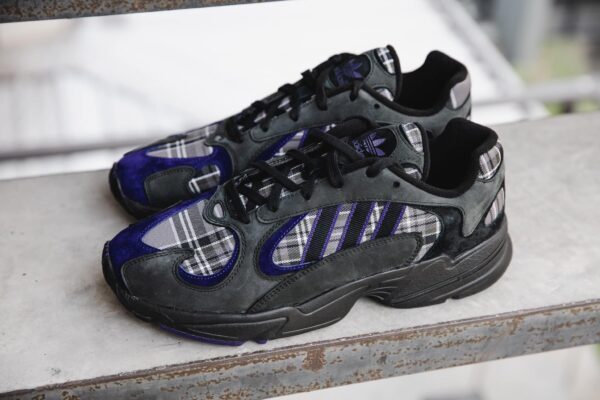 Giày Adidas Yung 1 'Purple Plaid' EF3965 - Ảnh 4