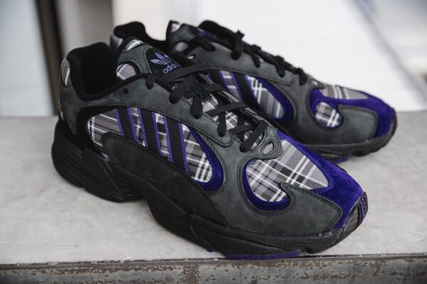 Giày Adidas Yung 1 'Purple Plaid' EF3965 - Ảnh 3