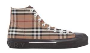Giày Burberry Vintage Check Cotton 'Birch Brown' 80556611