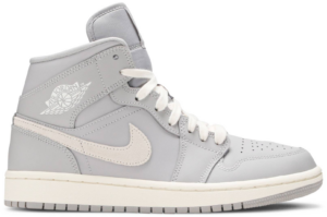 Giày Nike Wmns Air Jordan 1 Mid 'Grey Light Bone' CD7240-002
