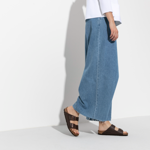 Dep Birkenstock Arizona Birko Flor 'Dark Brown' 51703