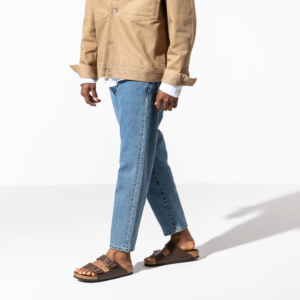 Dep Birkenstock Arizona Birko Flor 'Dark Brown' 51703