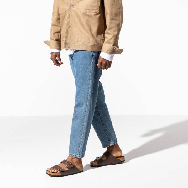 Dep Birkenstock Arizona Birko Flor 'Dark Brown' 51703