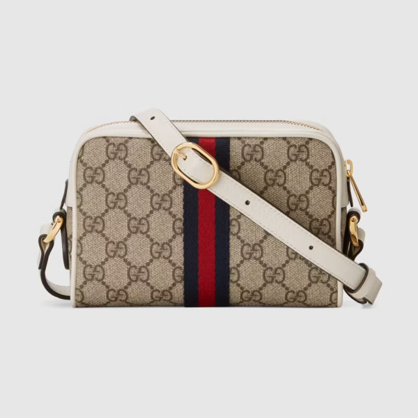 Túi Gucci Ophidia Mini With Web Beige 517350-96IWS-9794 - Ảnh 3