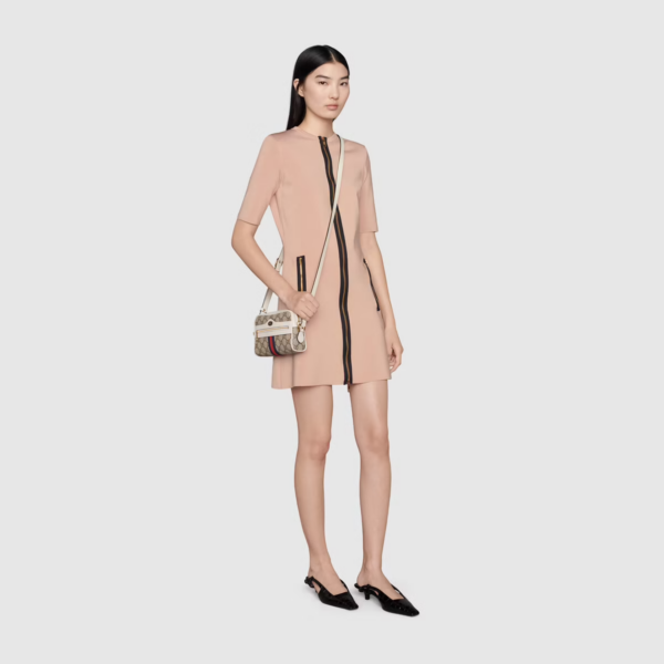 Túi Gucci Ophidia Mini With Web Beige 517350-96IWS-9794 - Ảnh 5