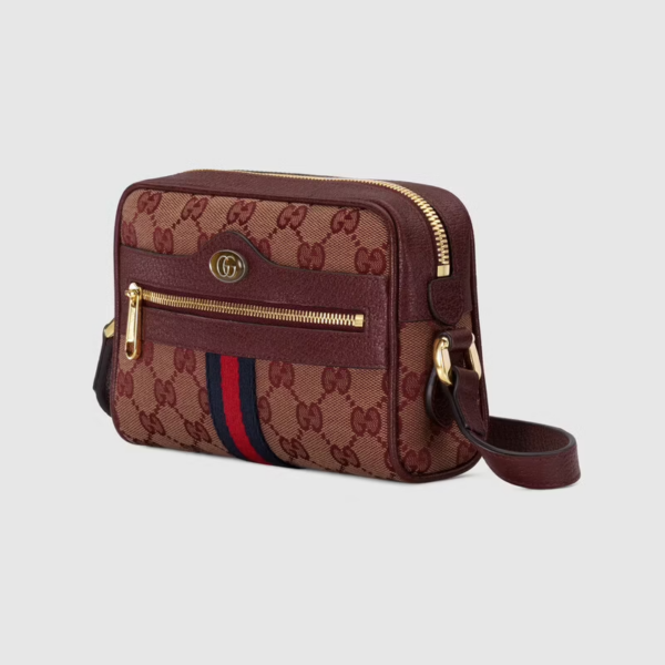 Túi Gucci Ophidia Mini GG 'Beige Burgundy' 517350-9Y9MS-9864 - Ảnh 4