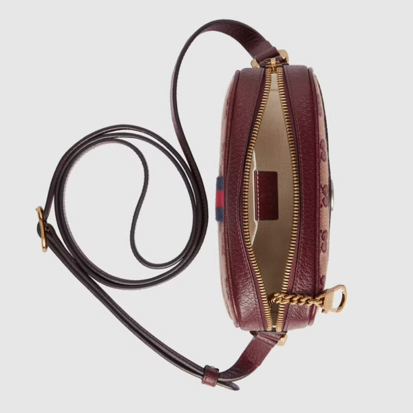 Túi Gucci Ophidia Mini GG 'Beige Burgundy' 517350-9Y9MS-9864 - Ảnh 2