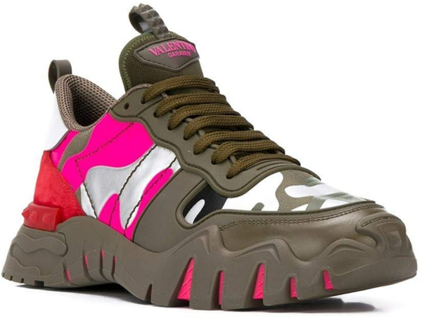 Giày Valentino Camouflage Rockrunner 'Rose' TY0S0C88MHB34G - Ảnh 3