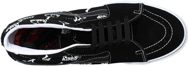 Giày Vans Sk8-Mid 'Black True White' VN0A3WM34WW - Ảnh 7