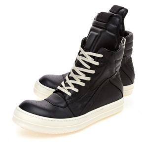 Alternative view of Giày Rick Owens Geobasket Leather High Top Sneaker Black RU16F6894 LPO 991