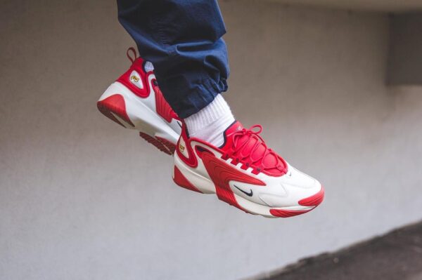 Giày Nike Zoom 2K Off White 'University Red' AO0269-102 - Ảnh 4