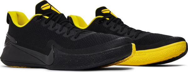 Giày Nike Mamba Focus 'Black Optimum Yellow' AJ5899-001 - Ảnh 4