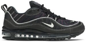 Giày Nike Air Max 98 'Black Silver' 640744-013