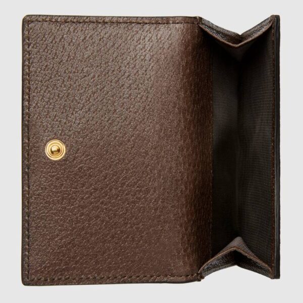 Ví Gucci GG Supreme Ophidia French Flap Wallet 523173 96IWG 8745 - Ảnh 6