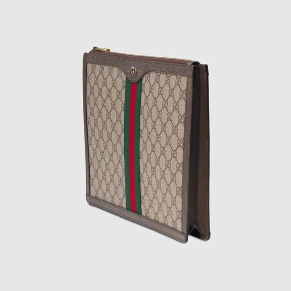 Túi Gucci GG Supreme Ophidia Portfolio 523359 96IWT 8745 - Ảnh 3