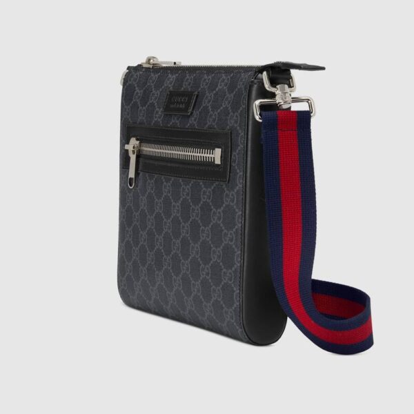 Túi Gucci GG Supreme Black Small Messenger Bag 523599 K5RLN 1095 - Ảnh 3