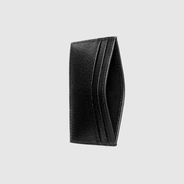 Vi Gucci Animalier Card Case 'Black' 523685-DJ20T-1000