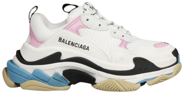Giày Balenciaga Triple S Trainer White Pink 524039 W09OM 9054