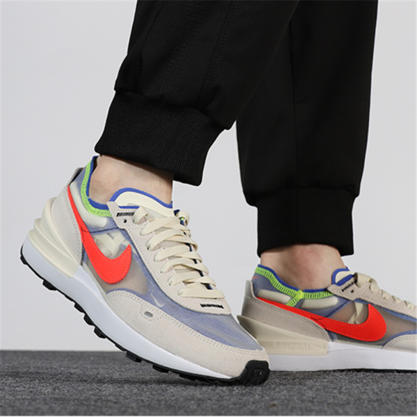 Giày Nike Waffle One 'Coconut Milk Crimson Royal' DA7995-101 - Ảnh 4