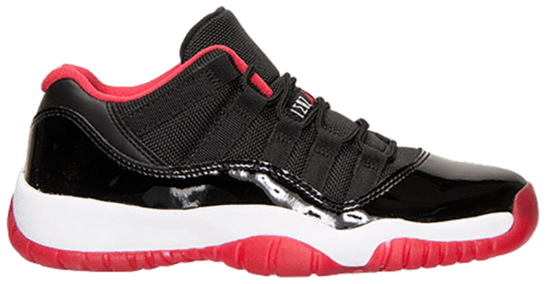 Giày Nike Air Jordan 11 Retro Low BG 'Bred' 528896-012