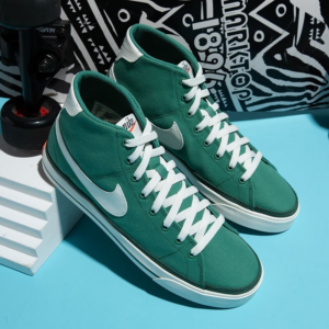 Alternative view of Giày Nike Court Legacy Canvas Mid Green Noise DM3363-300