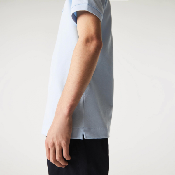 Ao Lacoste Paris Stretch Cotton Pique Polo 'Blue' PH5522-T01
