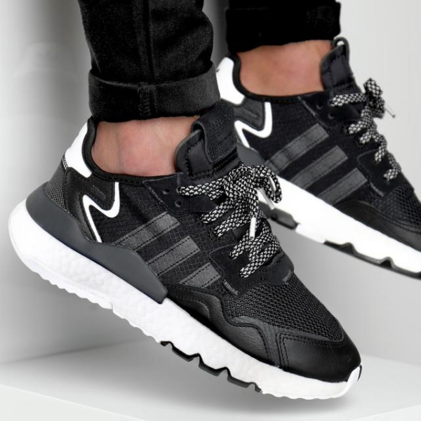 Giày Adidas Wmns Nite Jogger 'Core Black' CG6253 - Ảnh 3