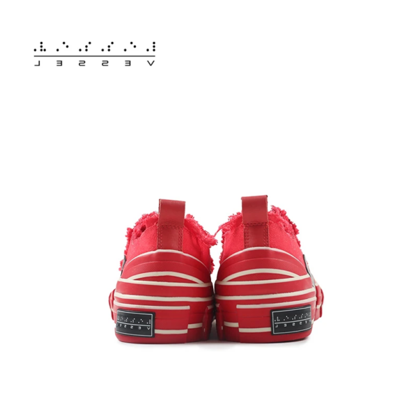 Giày Xvessel Peace By Piece Crimson Red xVESSEL x AMG - Ảnh 3