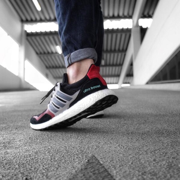 Giày Adidas Ultra Boost S&L 'Black Red Blue' EF1360 - Ảnh 5