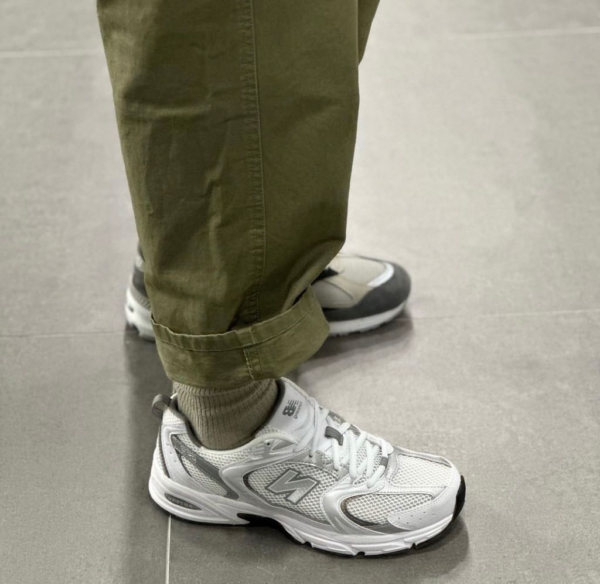 Giày New Balance 530 'White Light Gray' MR530AD - Ảnh 5