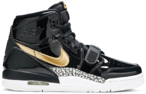 Giày Nike Jordan Legacy 312 GS 'Black Metallic Gold' AT4040-007